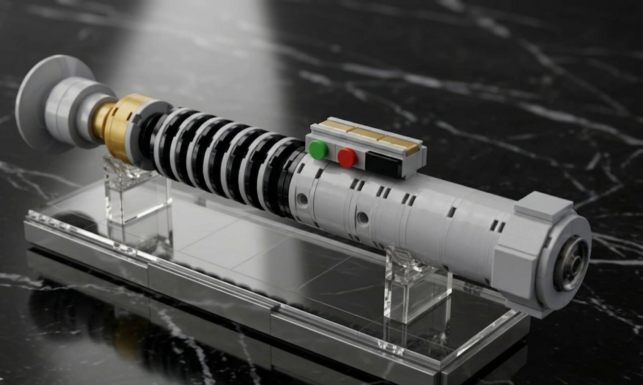 Luke Skywalker Brick Lightsaber
