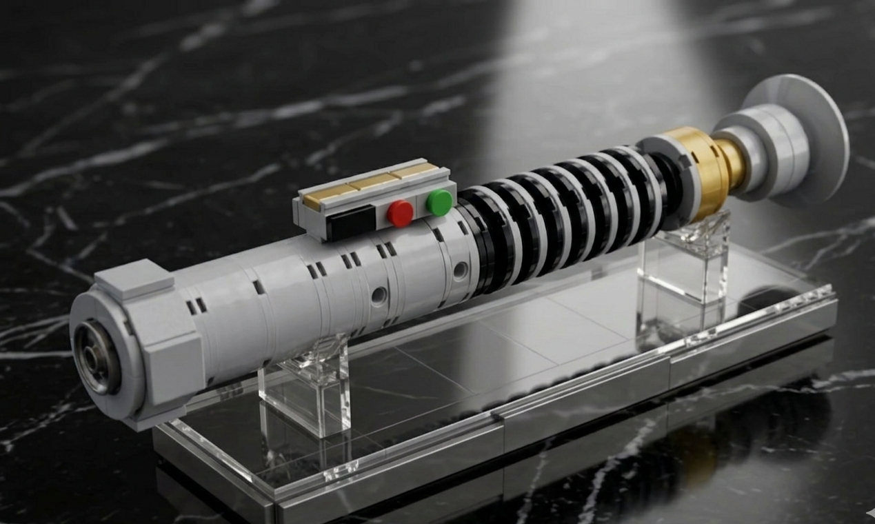 Luke Skywalker Brick Lightsaber