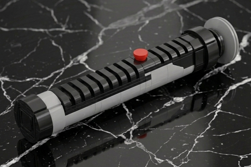 Qui-Gon Jinn Brick-Built Lightsaber Hilt