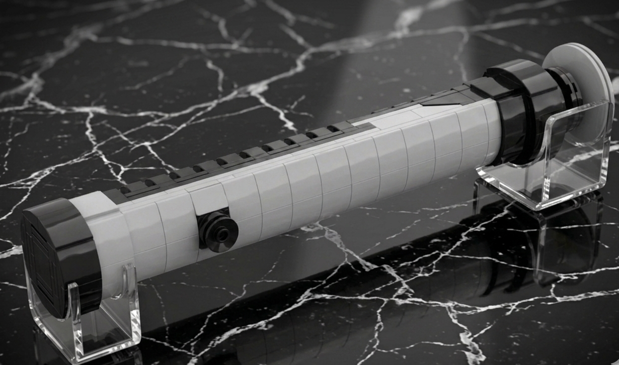 Qui-Gon Jinn Brick-Built Lightsaber Hilt
