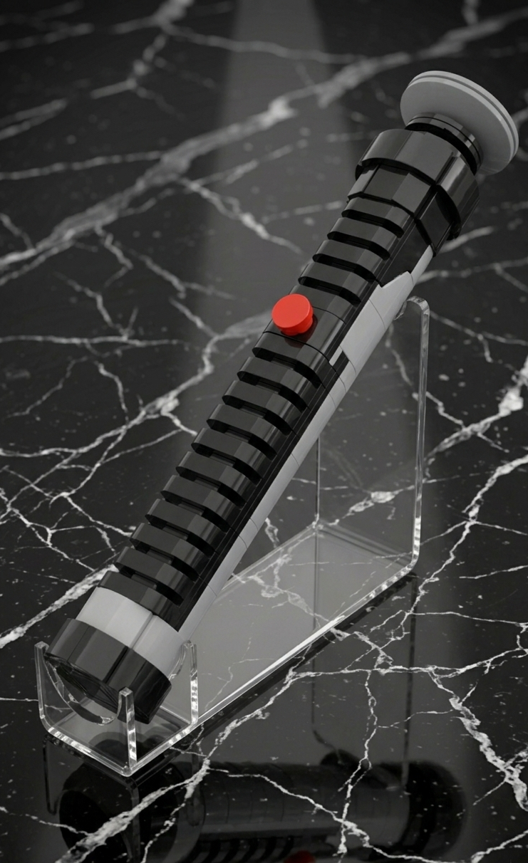 Qui-Gon Jinn Brick-Built Lightsaber Hilt