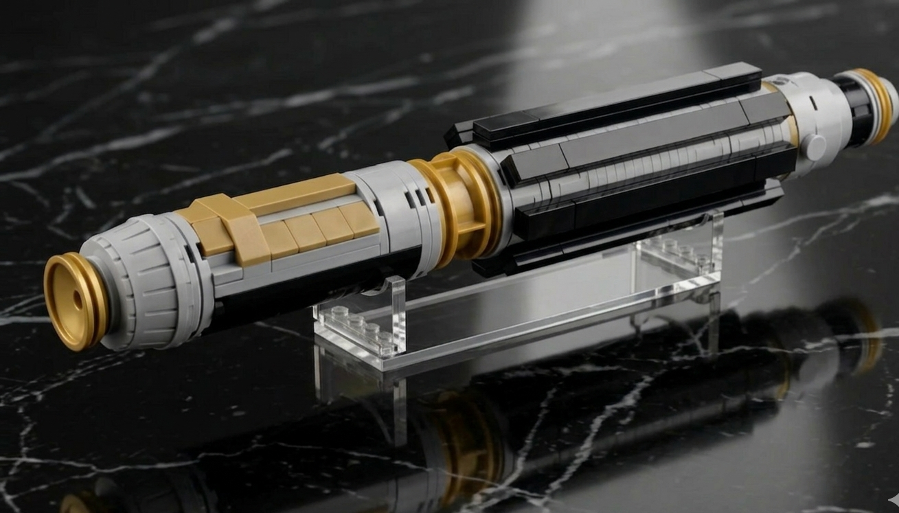 Mace Windu Brick Lightsaber