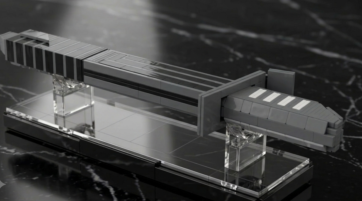 The Darksaber Brick Lightsaber