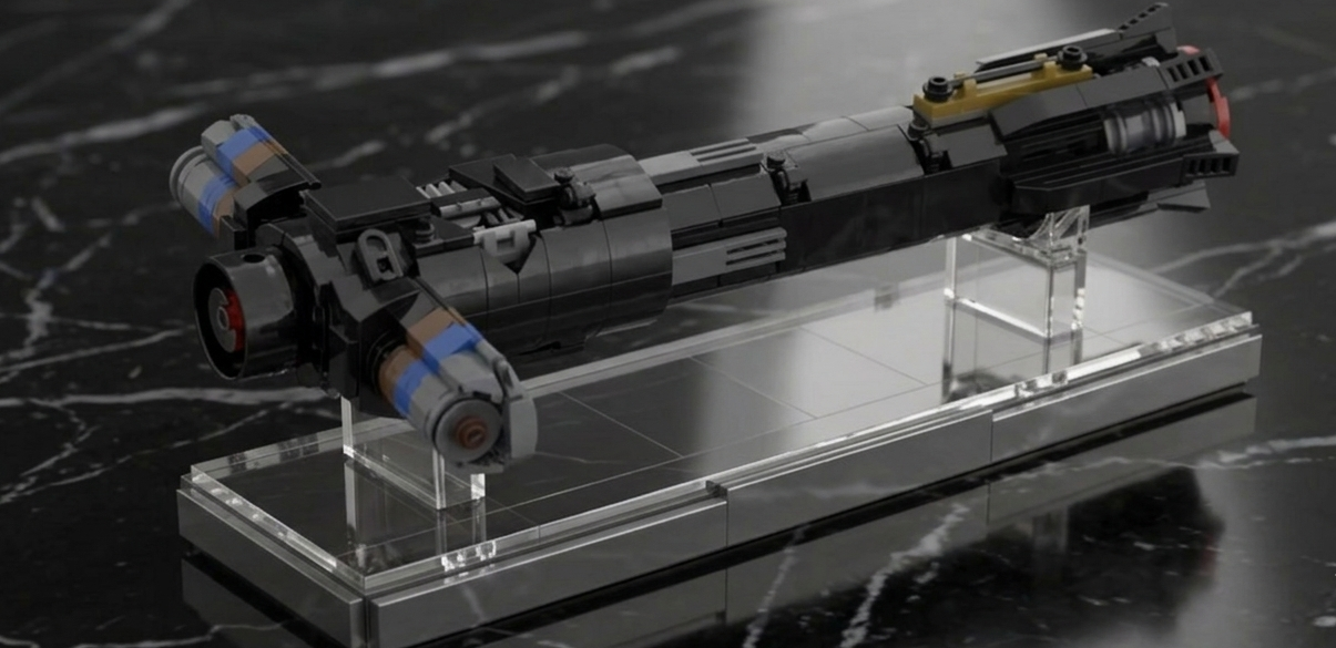 Kylo Ren Crossguard Brick Lightsaber